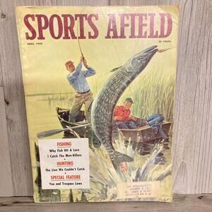 Sports Afield Magazine - April 1959 Edition